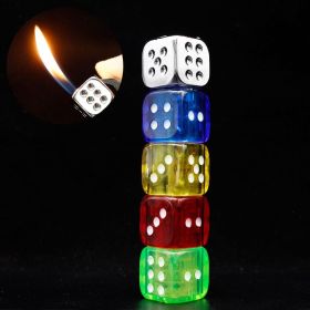 Original Lighter Flame Creative Dice Inflatable Cigarette Lighter