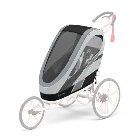 CYBEX ZENO Multisport Hands-Free Running Trailer Seat Pack In Medal Grey