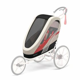 CYBEX ZENO Multisport Hands Free Running Trailer Seat Pack in Bleached Sand