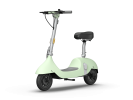 Electric Scooter with Foldable Seat w/35 Miles Operating Range & 15.5mph Max Speed - Green