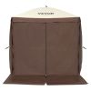 VEVOR Pop Up Gazebo Tent, Pop-Up Screen Tent 4 Sided Canopy Sun Shelter with 4 Removable Privacy Wind Cloths & Mesh Windows