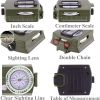 Military Lensatic Sighting Compass; Survival Tactical Backpacking Compact; Handheld Gear With Carry Bag; Waterproof Compass For Hiking Camping Hunting