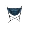 Portable Hammock Camping Chair, Nylon, Blue