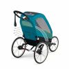 CYBEX ZENO Multisport Hands-Free Running Trailer Seat Pack in Maliblue