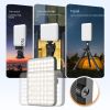 Selfie Light - USB-Rechargeable LED Phone Light - Portable Photo Light with 97+ CRI, Up to 6500K Color Temperature Phone Light for Selfie