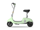 Electric Scooter with Foldable Seat w/35 Miles Operating Range & 15.5mph Max Speed - Green