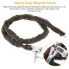 1.8M Bike Chain Lock w/ 3 Keys Heavy Duty Security Lock Bicycle Motorcycle Motor Bike Chain Lock