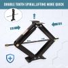 2Pcs Scissor Jack, 6500 lbs * 2, Leveling Scissor Jacks Set with Handle,RV Trailer Camper Stabilizer, for Trucks Cars MPVs Sedans,Station Wagon