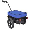 Bike Cargo Trailer/Hand Wagon Blue 15 gal