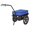 Bike Cargo Trailer/Hand Wagon Blue 15 gal