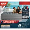 18" High Comfort Plush Raised Air Mattress Bed with Built-in Pump - Queen