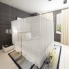 2 pcs Mosquito Net Bed Net Set Square 3 Openings