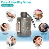 1.5L Large Capacity Portable Hydrogen Water Bottle 6 Min Quick Electrolysis Rechargeable Hydrogen Water Generator For Home Travel Office Gym Workout E