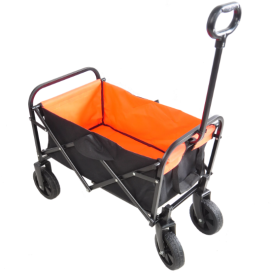 Mini Folding Trolley (Color: Orange)