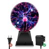 Plasma Ball Lamp 6 inch Science Toy Touch & Sound Sensitive Plasma Globe