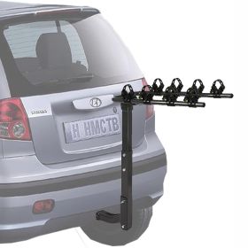 Bike Rack for Car 1-4 Bike Hitch Mount Bicycle Rack for SUV with 2-Inch Receiver, Rubber Lock & Sleek Pad (SKU: SS1022)