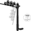 Bike Rack for Car 1-4 Bike Hitch Mount Bicycle Rack for SUV with 2-Inch Receiver, Rubber Lock & Sleek Pad