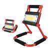 1Pack LED Working Light High Lumen Rechargeable Floodlight Portable Foldable Camping Light With 360¬∞ Rotation Stand